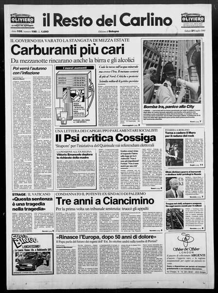 Il Resto del Carlino : giornale dell'Emilia